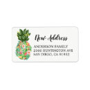 Search for with pineapples return address labels Watercolor