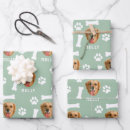 Search for pet photo wrapping paper Puppy