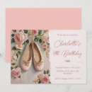 Search for rose shoes invitations Pink