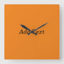 Search for orange clocks Cute