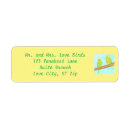 Search for love bird return address labels Pretty