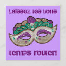 Search for mardi square invitations Glitter