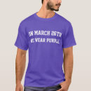 Search for funny epilepsy tshirts Purple