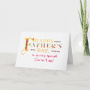 Search for son in law fathers day cards Modern