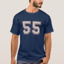 Search for number 55 tshirts Sports