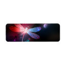 Search for flight return address labels Butterfly