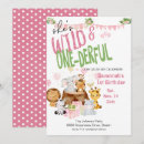 Search for elephant 1st birthday invitations Baby animals