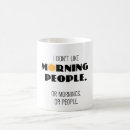 Search for hate mornings mugs Typography