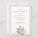 Search for classic baby shower invitations Wildflower