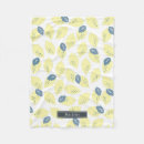 Search for grey and yellow blankets White