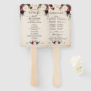 Search for rustic wedding hand fans Watercolor floral