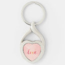 Search for colourful hearts key rings Pretty