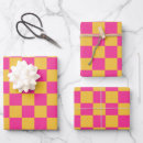 Search for checkerboard wrapping paper Colorful