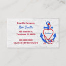 Search for boat repair business cards Anchor