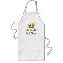 Search for king crown aprons Bbq
