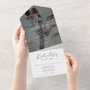 Search for unique beach wedding invitations All in one