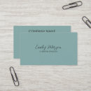 Search for green and black business cards Minimalistic