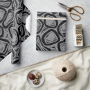 Search for vintage look wrapping paper Black