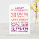 Search for 30 years birthday cards 30th birthday party