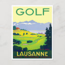 Search for vintage golf postcards Retro