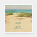 Search for beach wedding napkins Summer