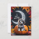 Search for animals halloween cards Wolf