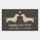 Search for shape silhouette stickers Dog