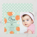 Search for one sweet peach invitations Cute