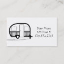 Search for trailer business cards Retro