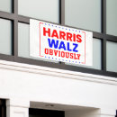 Search for political signs Kamala
