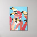 Search for flamingo canvas prints Animals