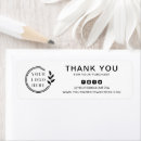 Search for business thank you return address labels Modern
