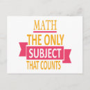 Search for subject postcards Math