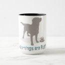 Search for ruff mugs Mornings are ruff