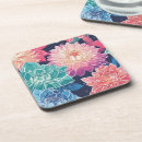 Search for dahlia flower coasters Vibrant