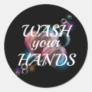 Search for pandemic stickers Wash your hands