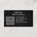 Search for front and back business cards Professional