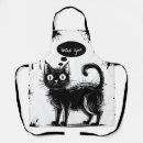 Search for cat doodle aprons Modern