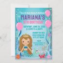 Search for ariel birthday invitations Party