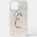 Search for girls face iphone cases Pink