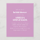 Search for unique bridal shower invitations Simple