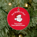 Search for bad santa christmas tree decorations Xmas