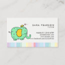 Search for elephant business cards Teacher