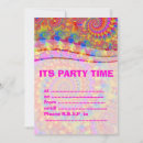 Search for funky pattern invitations Pink