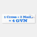 Search for cross bumper stickers Humour