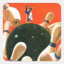 Search for retro bowling stickers Sports