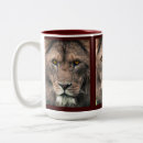 Search for lion head mugs Big cat