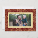 Search for red and gold christmas cards Foliage