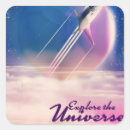 Search for space explorer stickers Universe