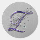Search for silver monogram envelope seals Initials